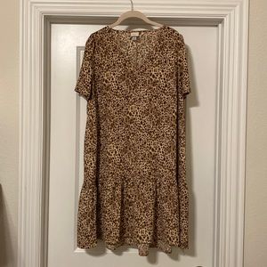 A New Day Cheetah Dress- Medium